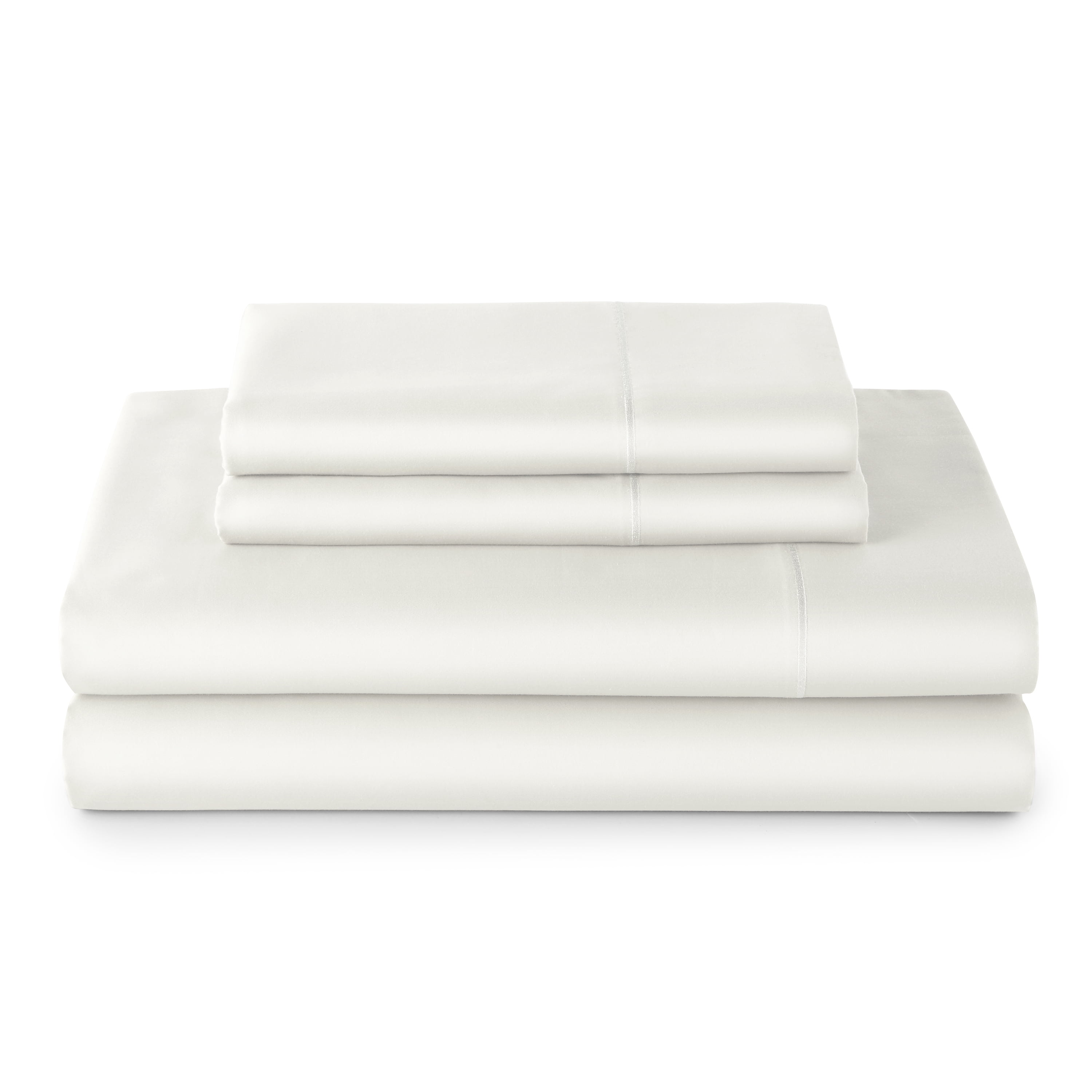 4-Piece 400 Thread Count Vanilla Dream Performance Bed Sheet Set, King
